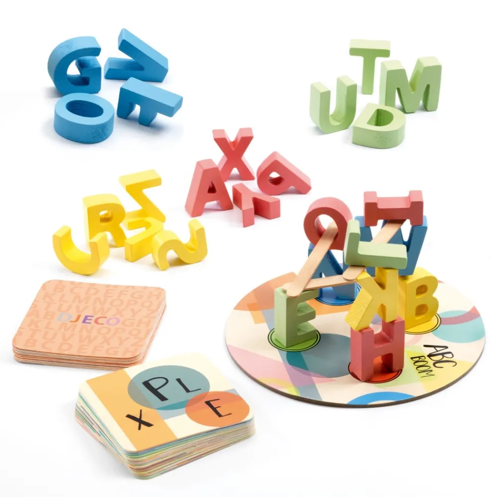 Djeco Abc Boom (Swe)| Familjespel