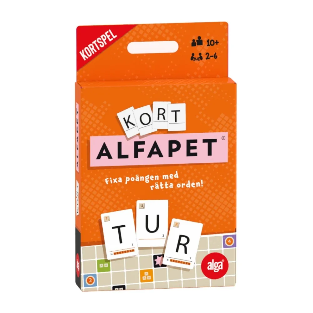Alga Alfapet Kortspel| Kortspel