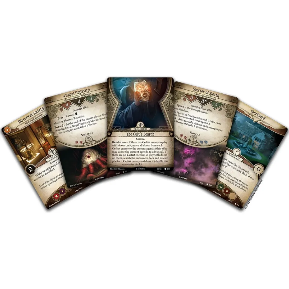 Best Fantasy Flight Games Arkham Horror: Tcg - The Path To Carcosa Campaign Expansion