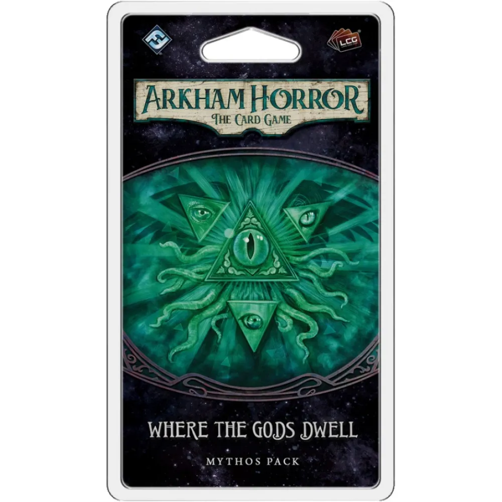 Hot Fantasy Flight Games Arkham Horror: The Card Game - Where The Gods Dwell (Exp.)