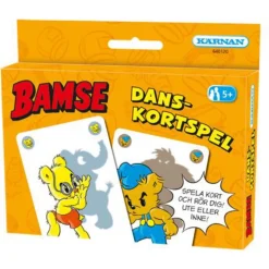 Kärnan Bamse Danskortspel| Familjespel