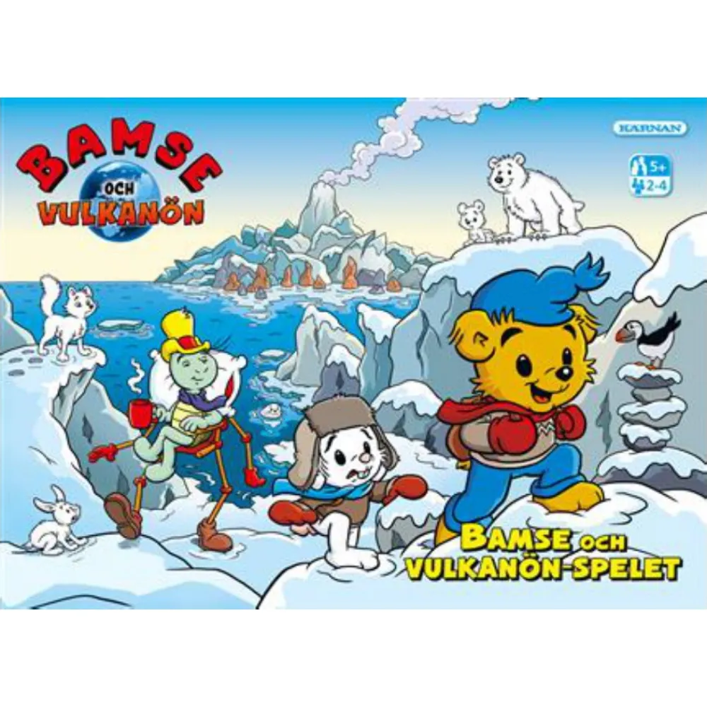 Fashion Kärnan Bamse Och Vulkanon-Spelet