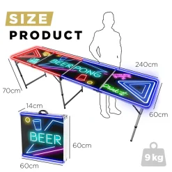 Original Cup Beer Pong Bord Led| Festspel