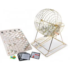 Longfield Games Bingo Set Gold| Klassiska