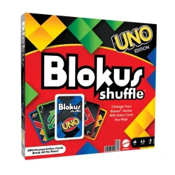 Mattel Blokus Shuffle: Uno Edition| Familjespel