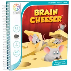 SmartGames Brain Cheeser Magnetiskt Resespel| Knep & Knåp