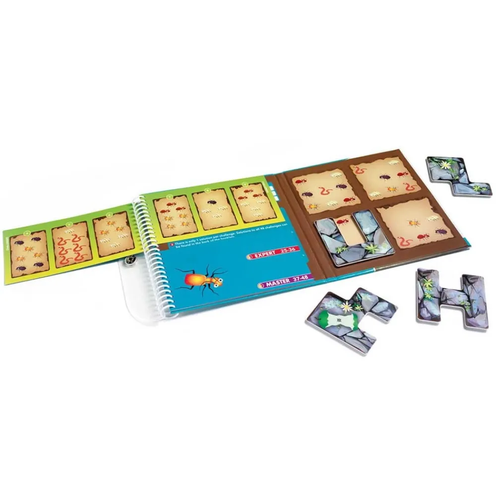 SmartGames Busy Bugs Magnetiskt Resespel| Knep & Knåp
