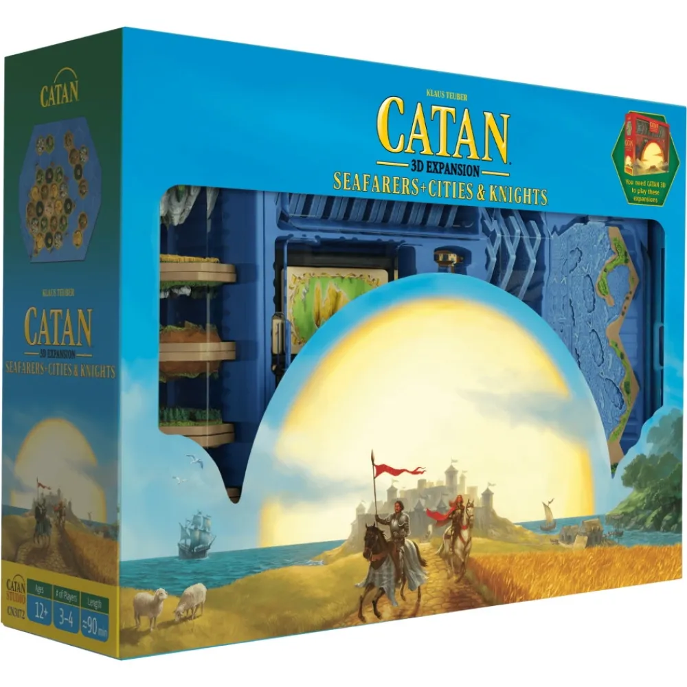 Hot Kosmos Catan 3D Edition: Seafarers + Cities & Knights (Exp.) (Eng)