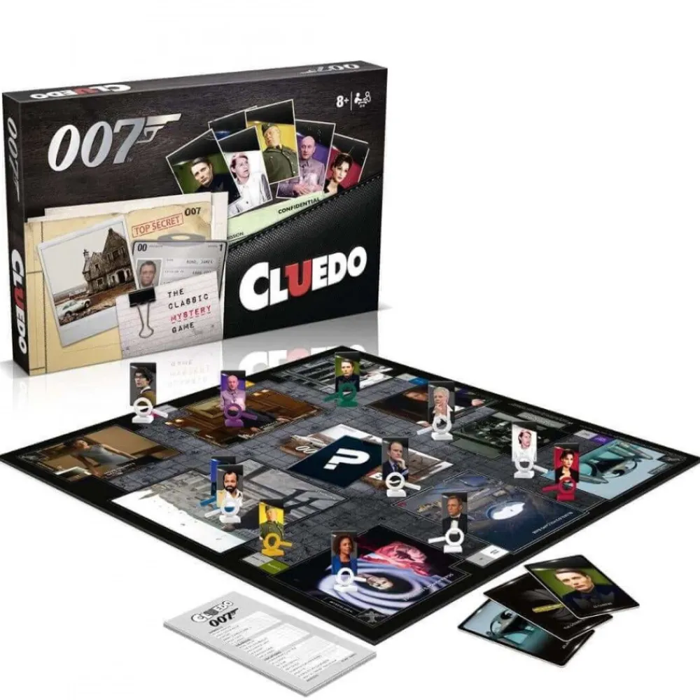 Hasbro Cluedo: 007 James Bond| Familjespel