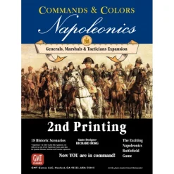 Hot GMT Games Commands & Colors: Napoleonics - Generals, Marshals & Tacticians (Exp.)