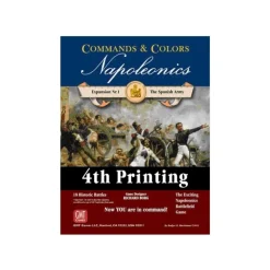 Sale GMT Games Commands & Colors: Napoleonics - The Spanish Army (Exp.)