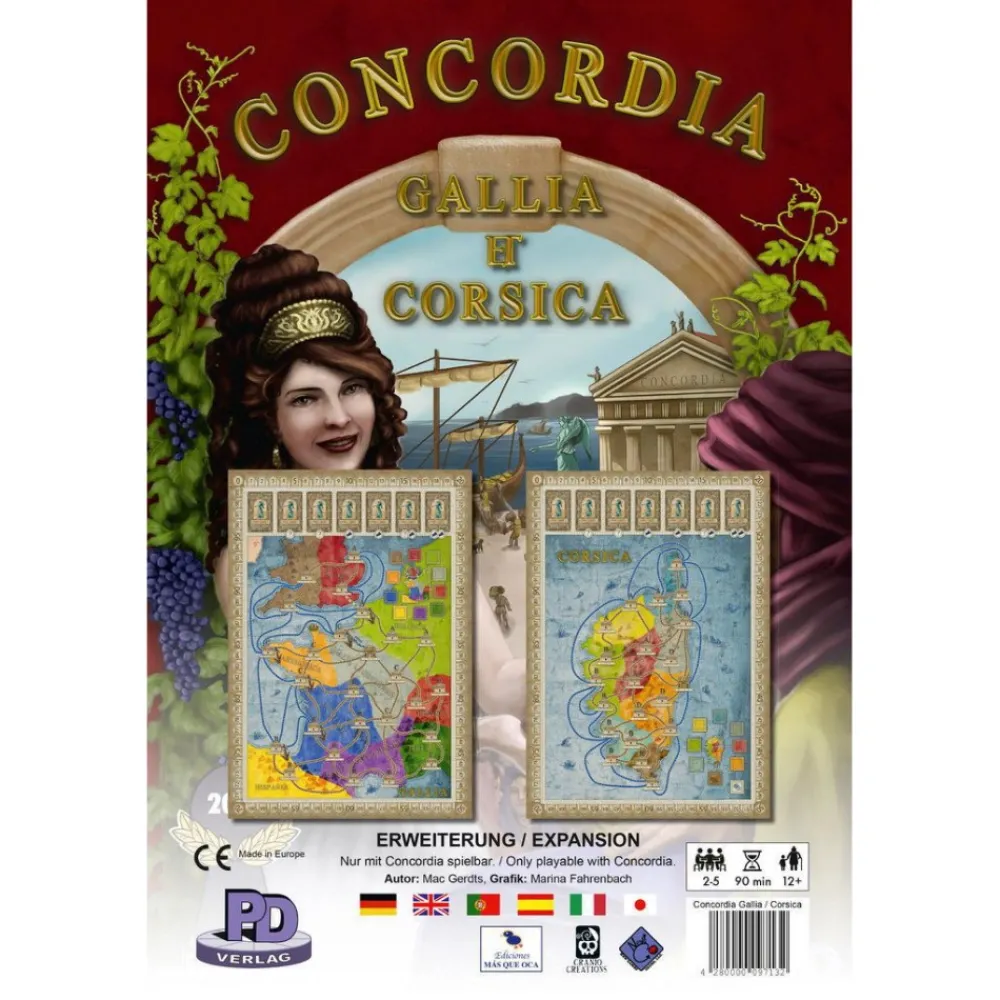 Flash Sale Rio Grande Games Concordia: Gallia / Corsica (Exp.)