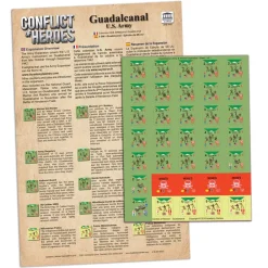 Online Academy Games Conflict Of Heroes: Guadalcanal - Us Army Expansion