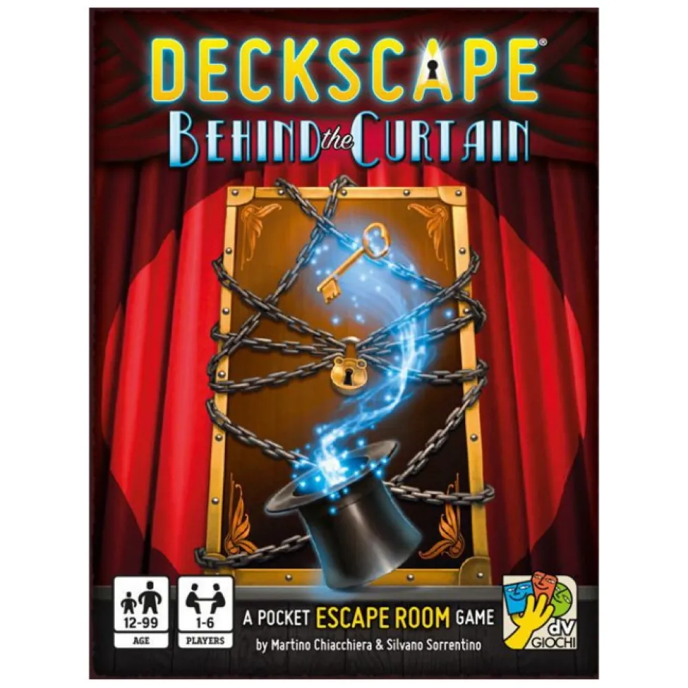 Dv Giochi Deckscape: Behind The Curtain| Kortspel