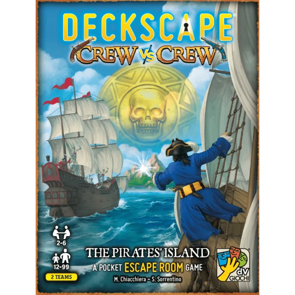 Dv Giochi Deckscape: Crew Vs Crew - Pirate''S Island| Kortspel