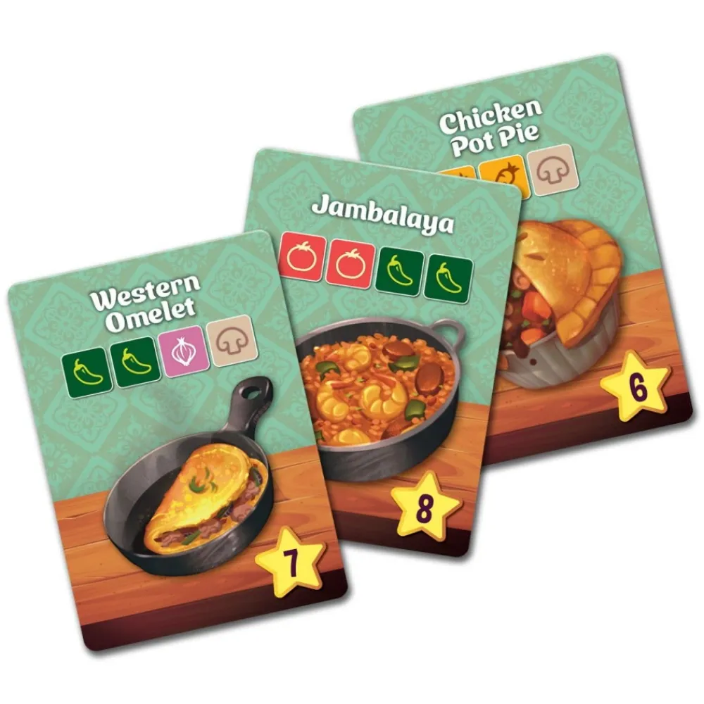 Kids Table BG Diced Veggies| Familjespel