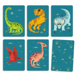 Djeco Dino Draft (Swe)| Kortspel