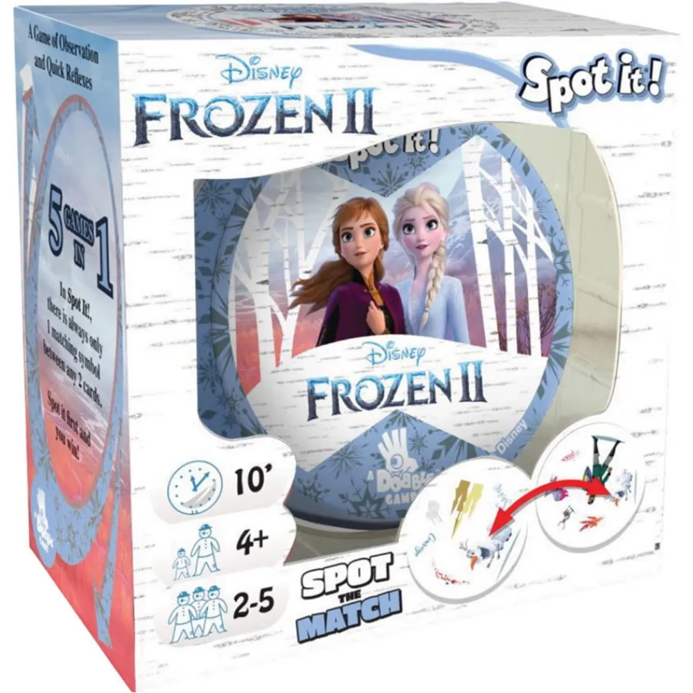 Lautapelit Dobble - Frozen 2 (Swe)| Familjespel