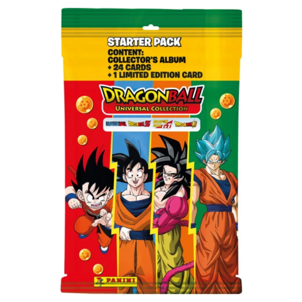 Panini Dragonball - Universal Collection - Samlarkort Startpaket| Kortspel