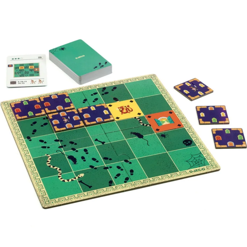 Djeco Dungeon Logic (Swe)| Familjespel