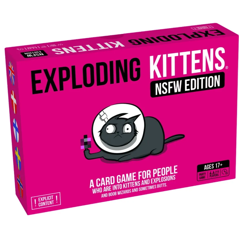 Exploding Kittens Nsfw Ed. (Swe)| Kortspel