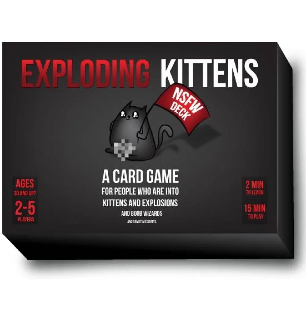 Exploding Kittens Nsfw Ed.| Kortspel