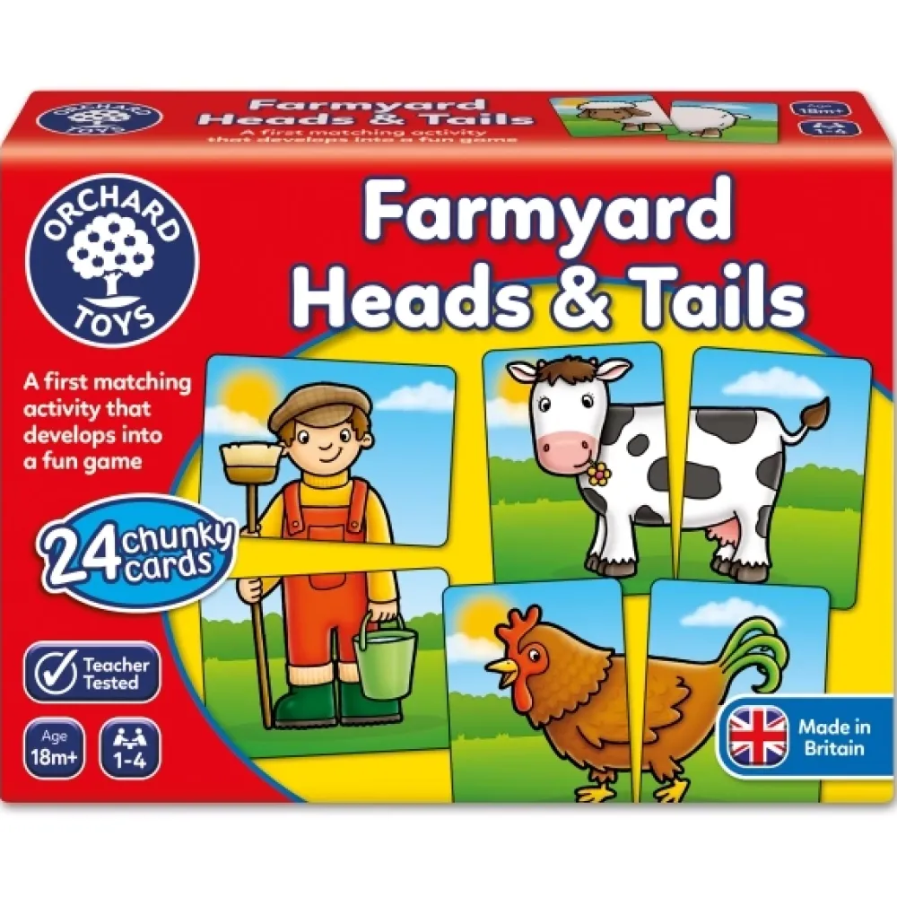 Fashion Orchard Toys Farmyard Heads & Tails