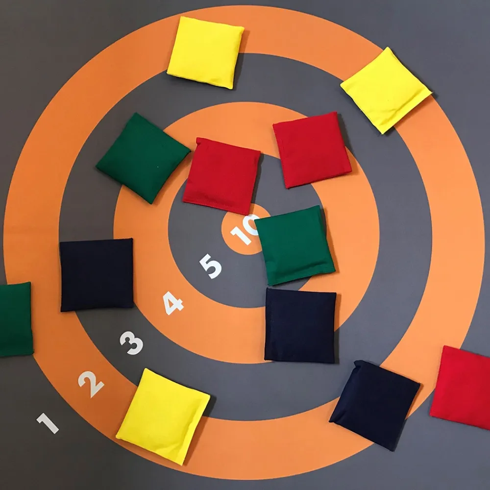 Handi Life Sport Floor Target Mat + 12 Bean Bags| Familjespel