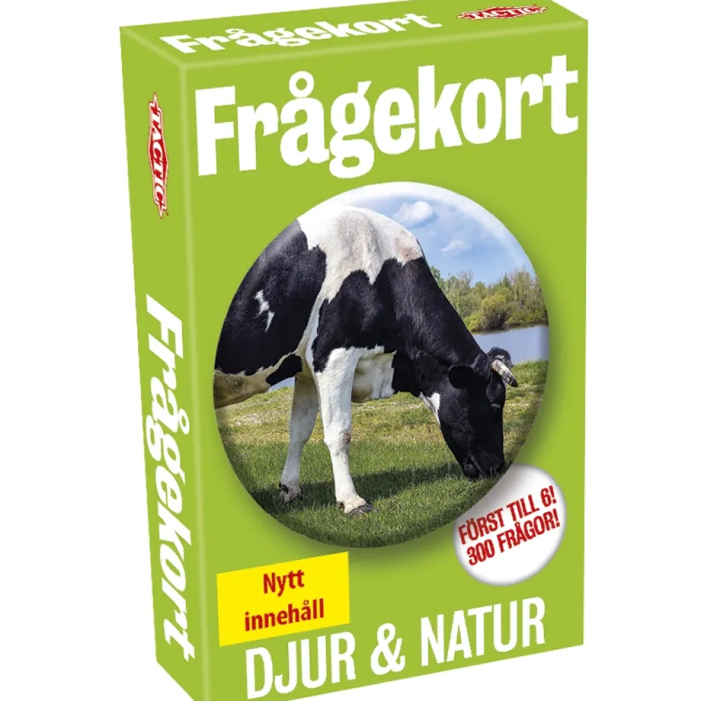 Tactic Fragekort: Djur & Natur| Kortspel