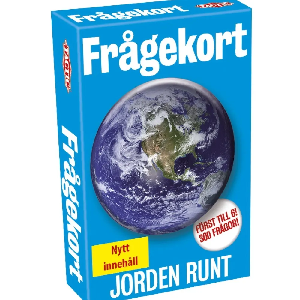 Tactic Fragekort: Jorden Runt| Kortspel