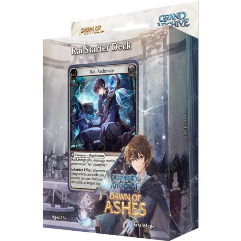 * Grand Archive Tcg: Dawn Of Ashes Starter - Rai| Kortspel