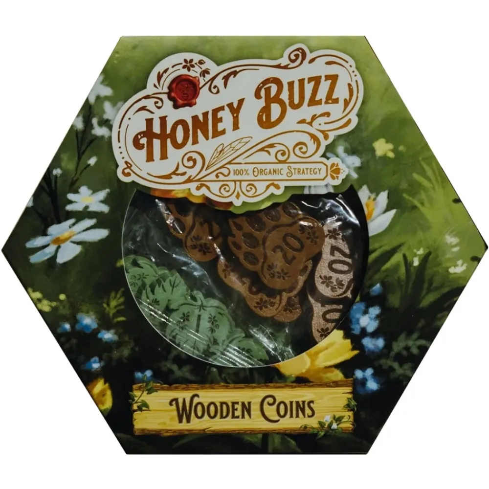 Discount Elf Creek Games Honey Buzz: Wooden Coins (Exp.)