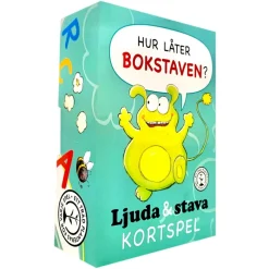 * Hur Later Bokstaven? Ljud & Stava| Kortspel