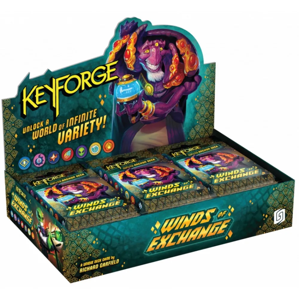 Ghost Galaxy Keyforge: Winds Of Exchange - Archon Deck Display| Kortspel