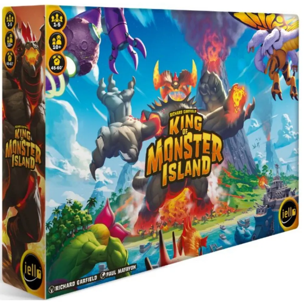 Iello King Of Monster Island (Swe)| Familjespel