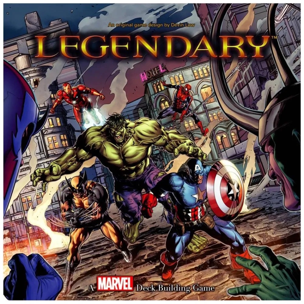 Upper Deck Entertainment Legendary: A Marvel Deck Building Game| Kortspel