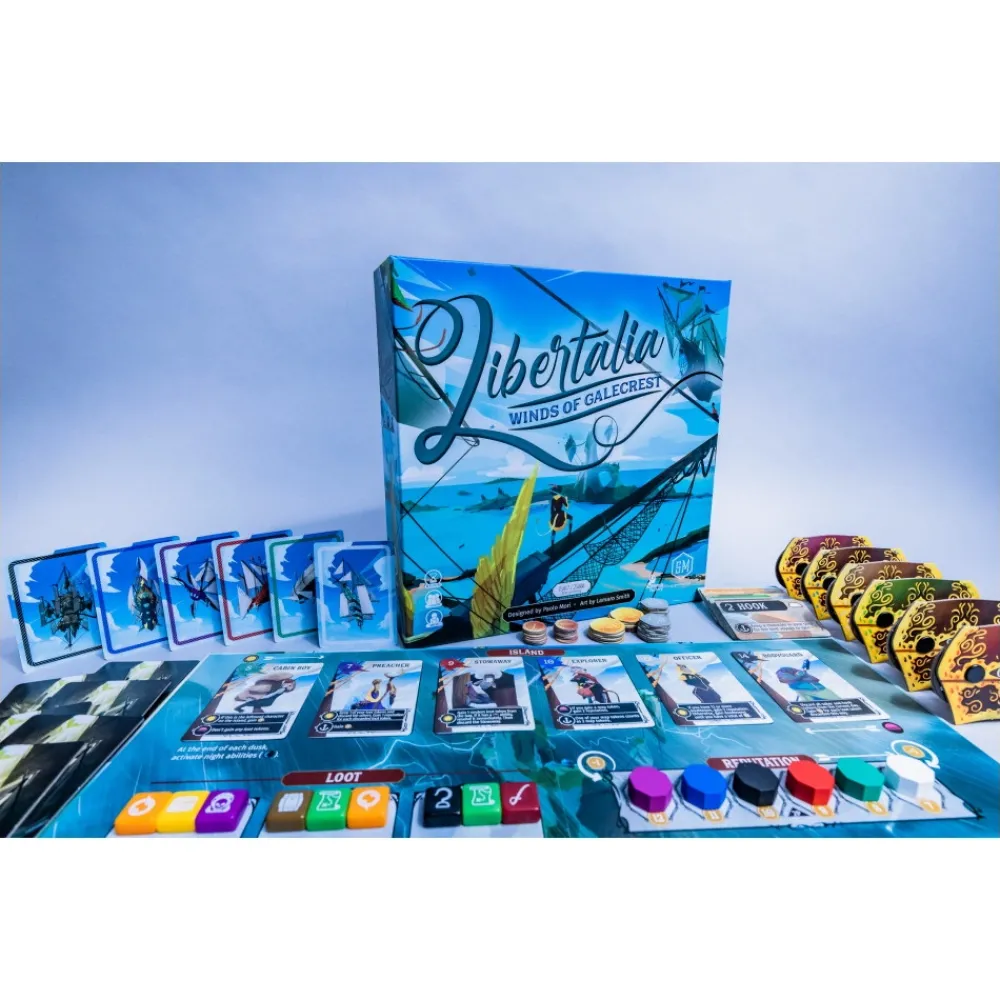 Stonemaier Games Libertalia| Kortspel