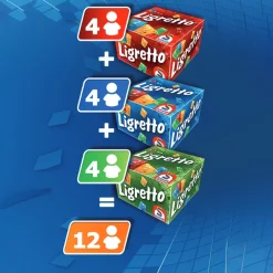 Schmidt Spiele Ligretto, Bla| Kortspel