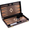 Clearance Longfield Games Longfield Backgammon Large Walnut