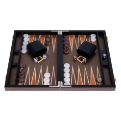 Cheap Longfield Games Longfield Backgammon Medium Walnut