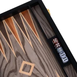 Hot Longfield Games Longfield Backgammon Medium Ebony