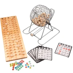 Longfield Games Lotto & Bingo Set Bronze| Klassiska