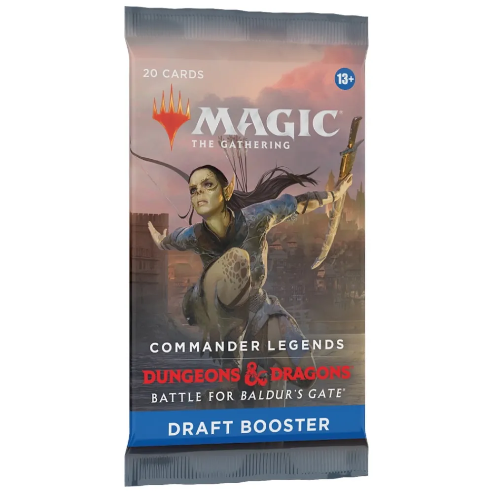 Magic The Gathering Magic: The Gathering - Battle For Baldur''S Gate Draft Booster| Kortspel
