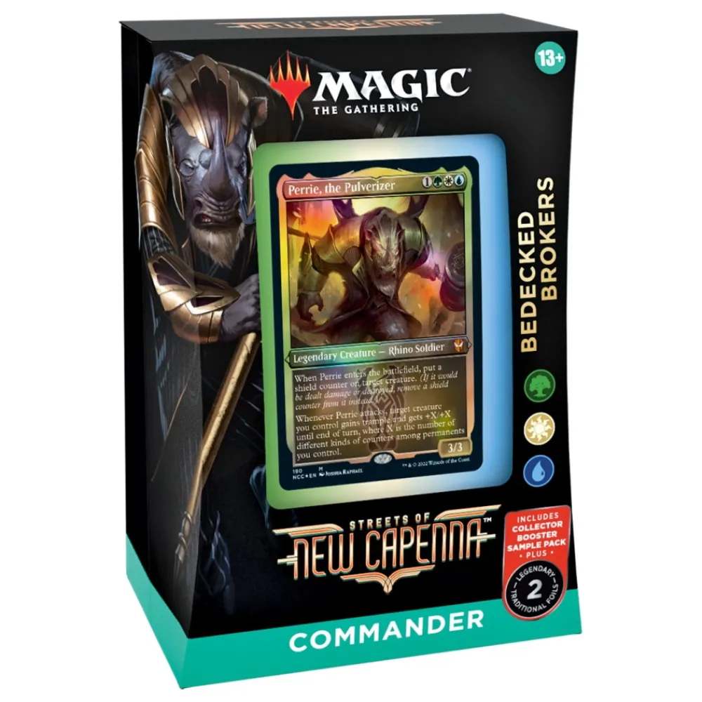 Magic The Gathering Magic: The Gathering - Bedecked Brokers Commander Deck| Kortspel