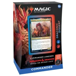 Magic The Gathering Magic: The Gathering - Draconic Dissent Commander Deck| Kortspel