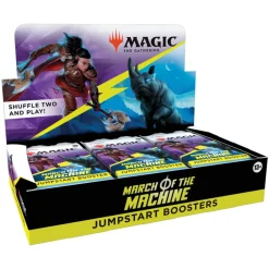 Magic The Gathering Magic: The Gathering - March Of The Machine Jumpstart Display| Kortspel