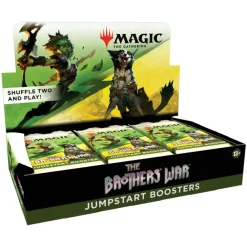 Magic The Gathering Magic: The Gathering - The Brothers'' War Jumpstart Booster Display| Kortspel