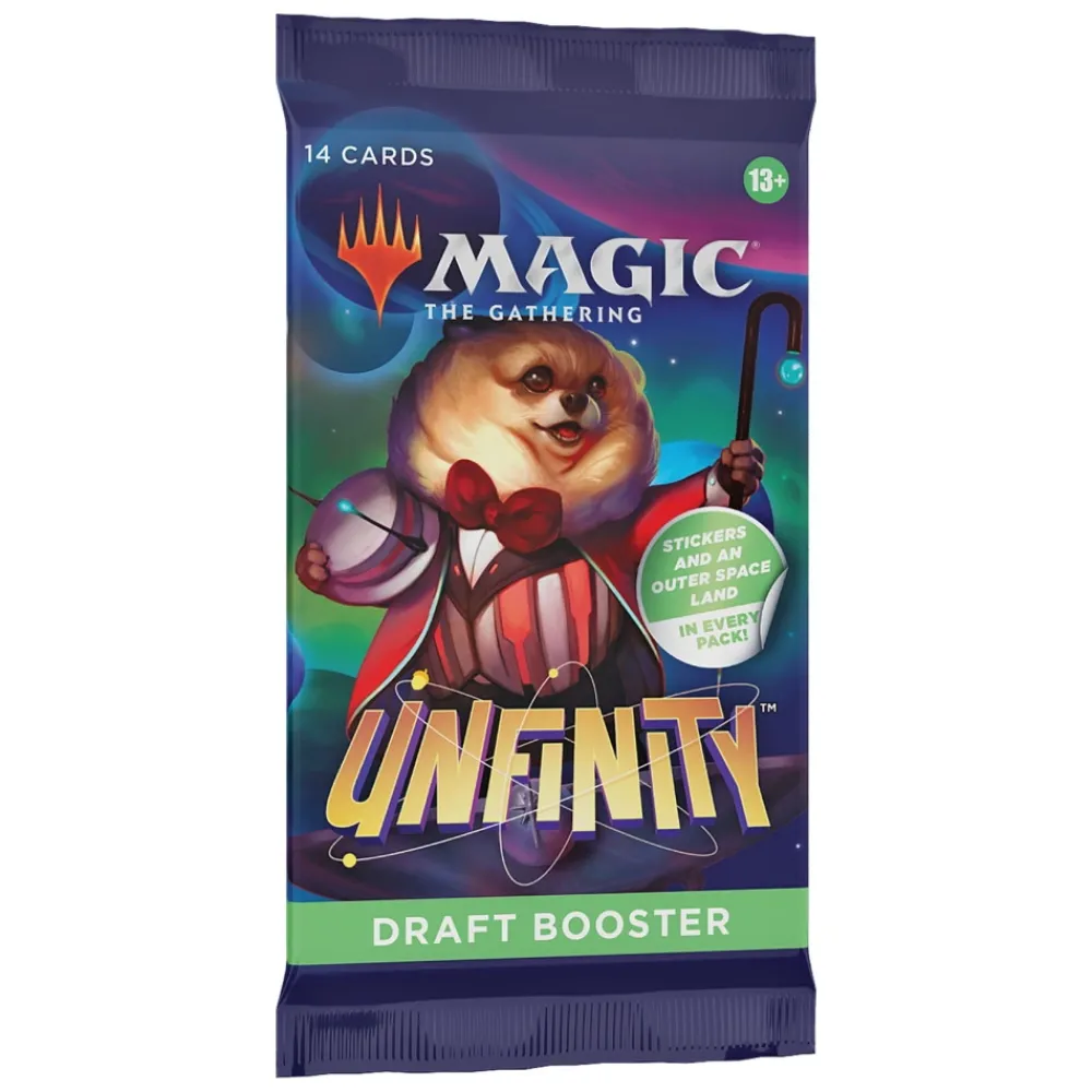 Magic The Gathering Magic: The Gathering - Unfinity Draft Booster| Kortspel
