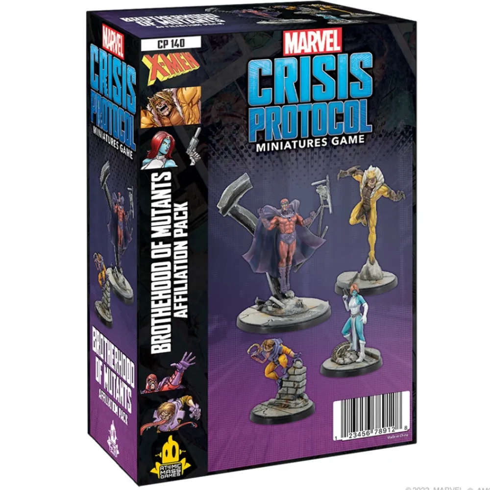Hot Atomic Mass Games Marvel: Crisis Protocol - Brotherhood Of Mutants Affiliation Pack (Exp.)