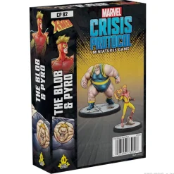 Discount Atomic Mass Games Marvel: Crisis Protocol - Blob And Pyro (Exp.)